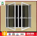 Ventana abatible de pvc con suministro de vidrio de ventana irrompible para moser